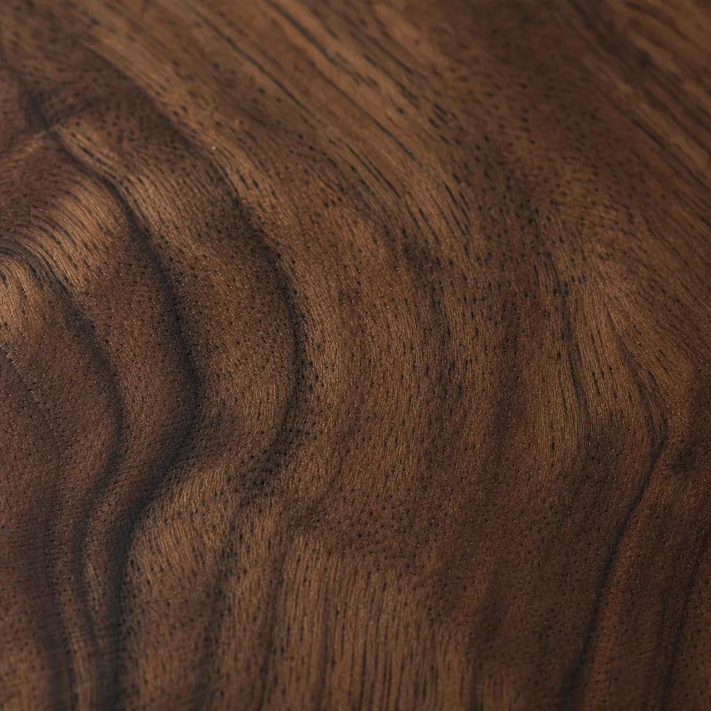 Smoked oak veneer macro