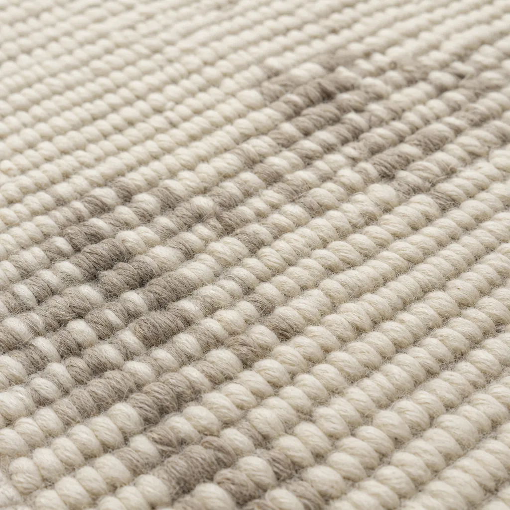 Wool rug texture macro